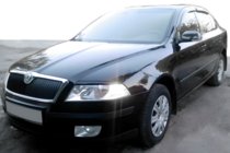 Skoda Octavia II A5 2010–2013 Raamdeflectoren LiftBack (set van 4, HIC) foto 1