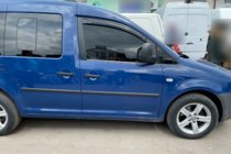 Volkswagen Caddy 2010–2015 Raamwindschermen (2 st., HIC) foto 3