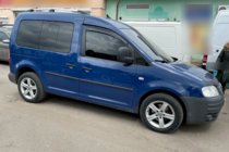 Volkswagen Caddy 2010–2015 Raamwindschermen (2 st., HIC) foto 4