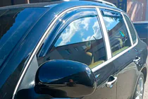 Porsche Cayenne 2003–2010 Raamdeflectoren (4 stuks, HIC) foto 1