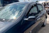 Renault Clio III 2005–2012 Raamdeflectoren (4 stuks, HIC) foto 3