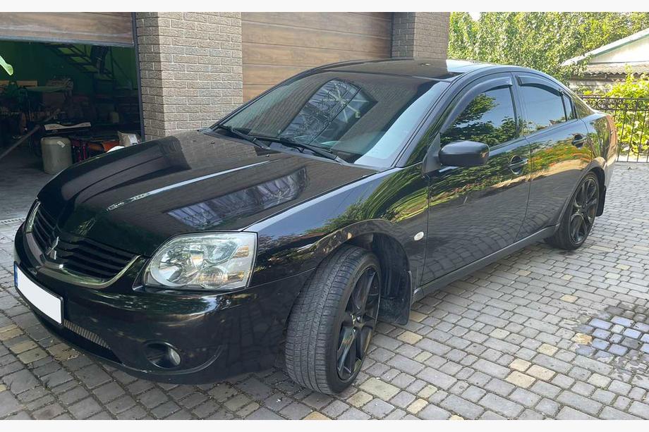 Mitsubishi Galant 2003–2012 Raamdeflectoren (4 stuks, HIC) Image