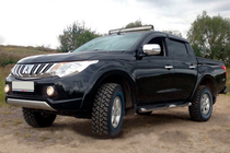 Fiat Fullback 2016– Raamdeflectoren (4 stuks, HIC) foto 3