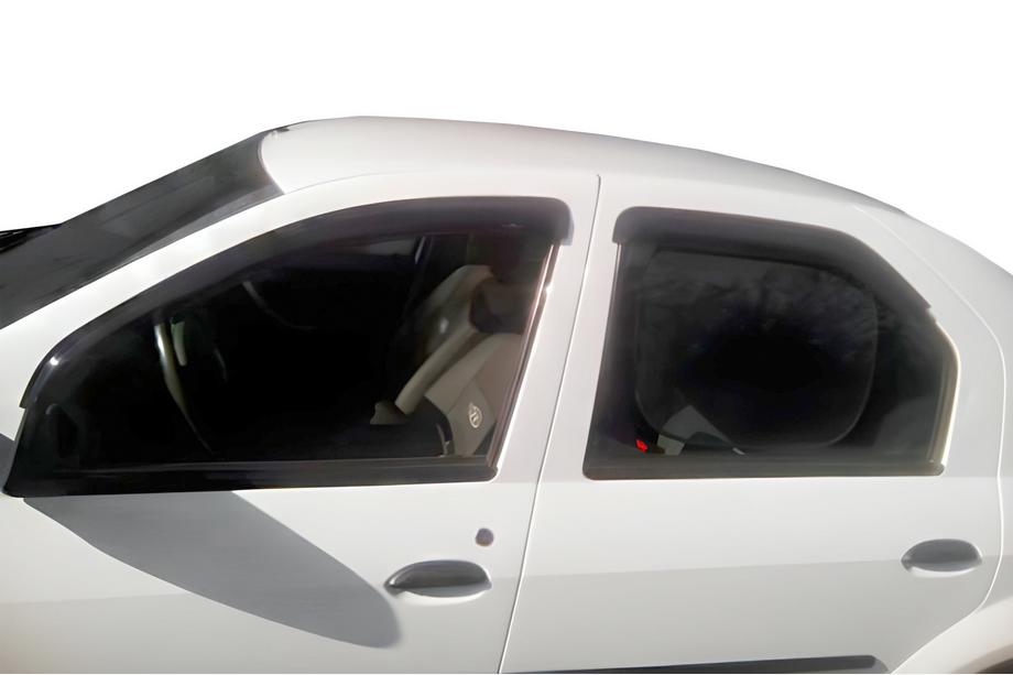 Dacia Logan I 2005–2008 Raamdeflectoren (4 stuks, HIC) Image