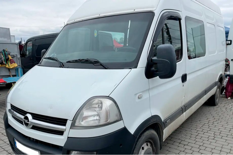 Opel Movano 2004–2010 Raamwindschermen (2 st., HIC) Image