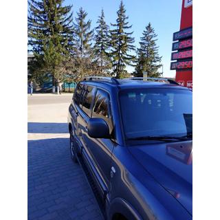 Chromen dakrails Turks design (2 stuks) Mitsubishi Pajero Wagon III 1999–2006 foto 2