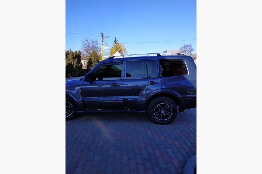 Mitsubishi Pajero Wagon III 1999–2006 Chromen dakrails Turks design (2 stuks) Foto 6