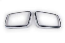 BMW 5 Serie E60/E61 2003–2010 Chroom spiegelkappen (2 st., ABS) foto 2