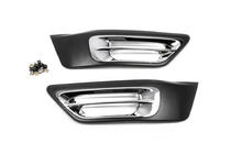 Honda CRV 2001–2006 Mistlampomlijstingen (set van 2, kunststof) foto 2