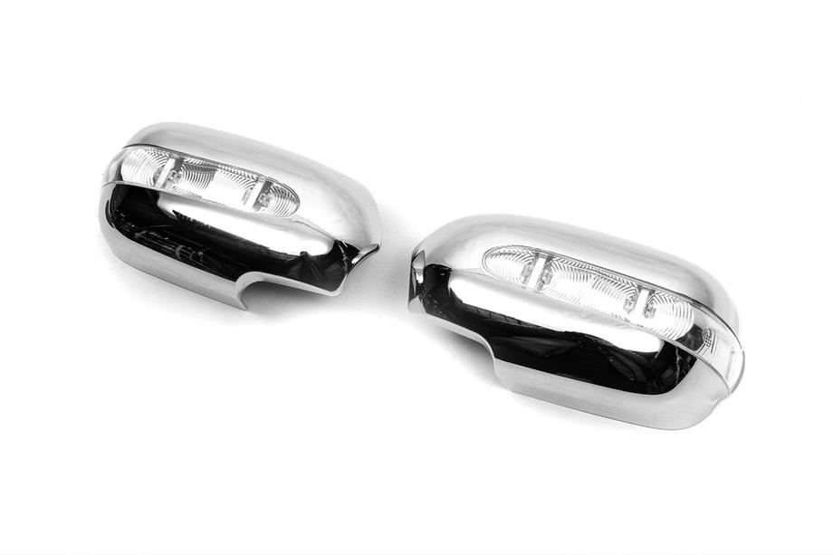 Toyota Camry 2001–2006 Chroom spiegelkappen met LED (2 stuks) Image