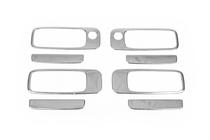 Toyota Camry 1997–2002 Chroom deurgreep covers en ringen (8-delig, kunststof) foto 7