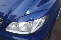 Mercedes Viano 2004–2014 Rechte koplampwimpers (zwart) foto 2