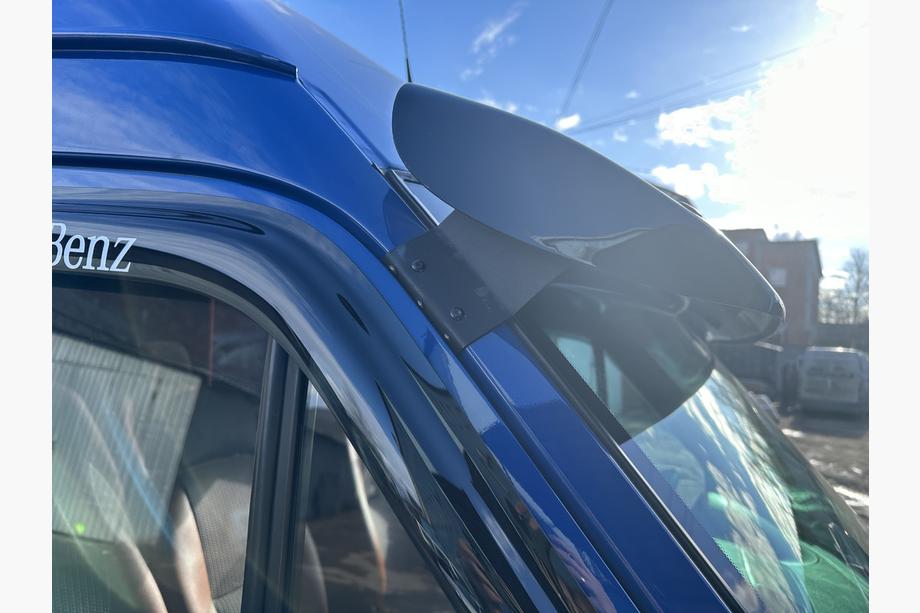 Volkswagen LT 1995–2006 Voorruitvizier (zwart hoogglans, 5 mm) Foto 5