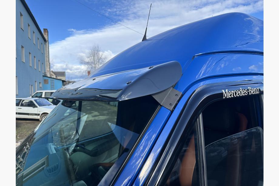 Volkswagen LT 1995–2006 Voorruitvizier (zwart hoogglans, 5 mm) Foto 2