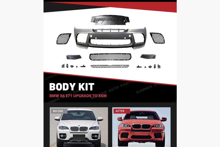 BMW X6 E71 2008–2014 Bodykit-set (M-pakket) Image