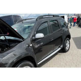 Raamdeflectoren (4 stuks, HIC) Dacia Duster 2008–2018 foto 2
