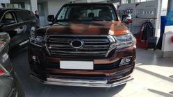 Toyota Land Cruiser 200 2007–2021 Voorste bullbar ST014 (2015+, RVS) foto 3