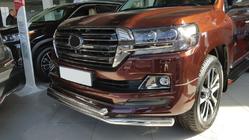 Toyota Land Cruiser 200 2007–2021 Voorste bullbar ST014 (2015+, RVS) foto 5