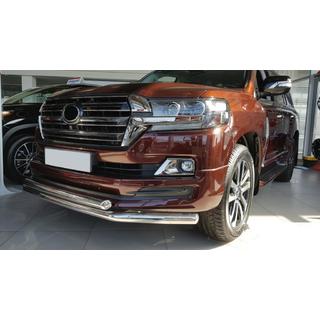 Voorste bullbar ST014 (2015+, RVS) Toyota Land Cruiser 200 2007–2021 foto 2