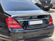 Mercedes S-class W221 2005–2013 Spoiler (ABS, overspuitbaar) foto 5