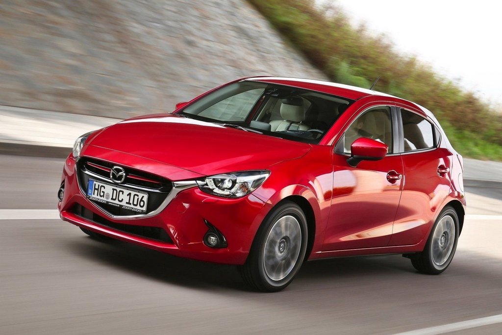 Compacte vijfdeurs hatchback Mazda 2