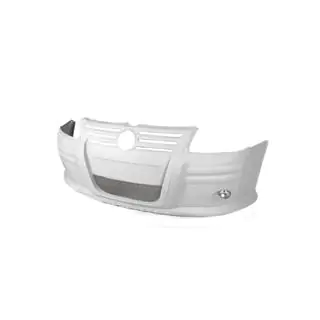 Voorbumper (bumpercover, spuitklaar) Volkswagen Caddy 2004–2010 foto 3
