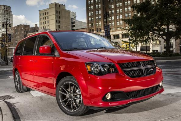 Zevenzits minivan Dodge Grand Caravan van de vijfde generatie