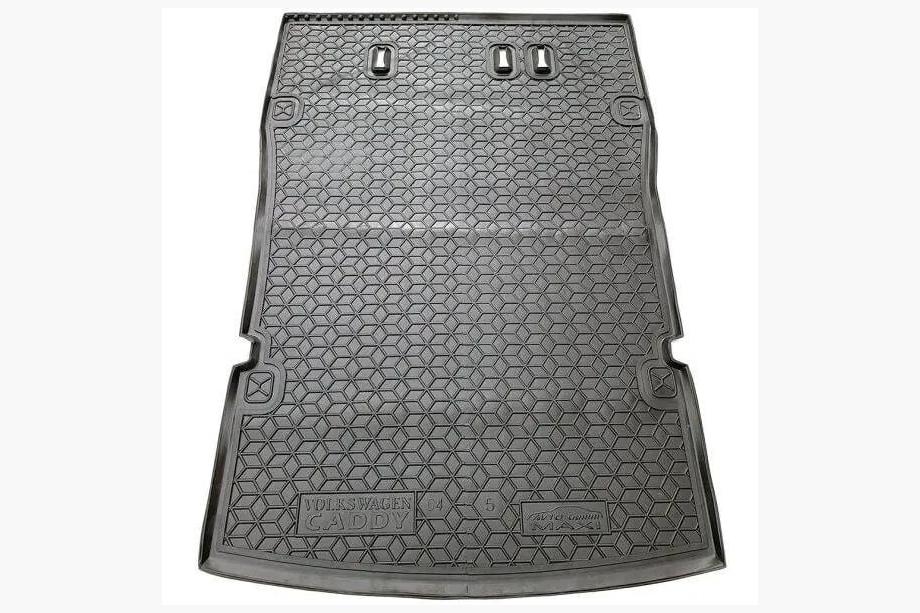 Volkswagen Caddy 2015–2020 Rubberen kofferbakmat Autogumm MAXI (5 zitplaatsen) Image