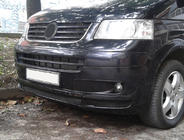 Volkswagen T5 2010–2015 Sport 1 voorbumper lip (spuitklaar) foto 4