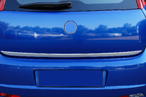 Fiat Punto Grande/EVO 2006–2018 RVS kofferbakrand foto 1