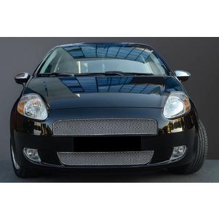 Grille sierlijsten (2-delig, RVS) Fiat Punto Grande/EVO 2006–2018 foto 1