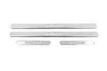 Fiat Punto Grande/EVO 2006–2018 OmsaLine instaplijsten (set 4 st., RVS) foto 2