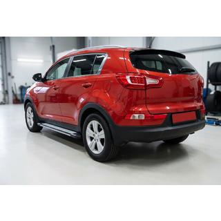 Rainbow zijtreden (set 2 st., aluminium) Kia Sportage 2010–2015 foto 1