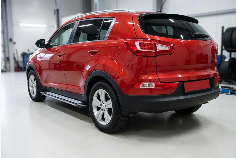 Kia Sportage 2010–2015 Rainbow zijtreden (set 2 st., aluminium) Foto 1