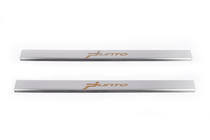 Fiat Punto Grande/EVO 2006–2018 Carmos V1 RVS dorpellijsten (set van 2) foto 2