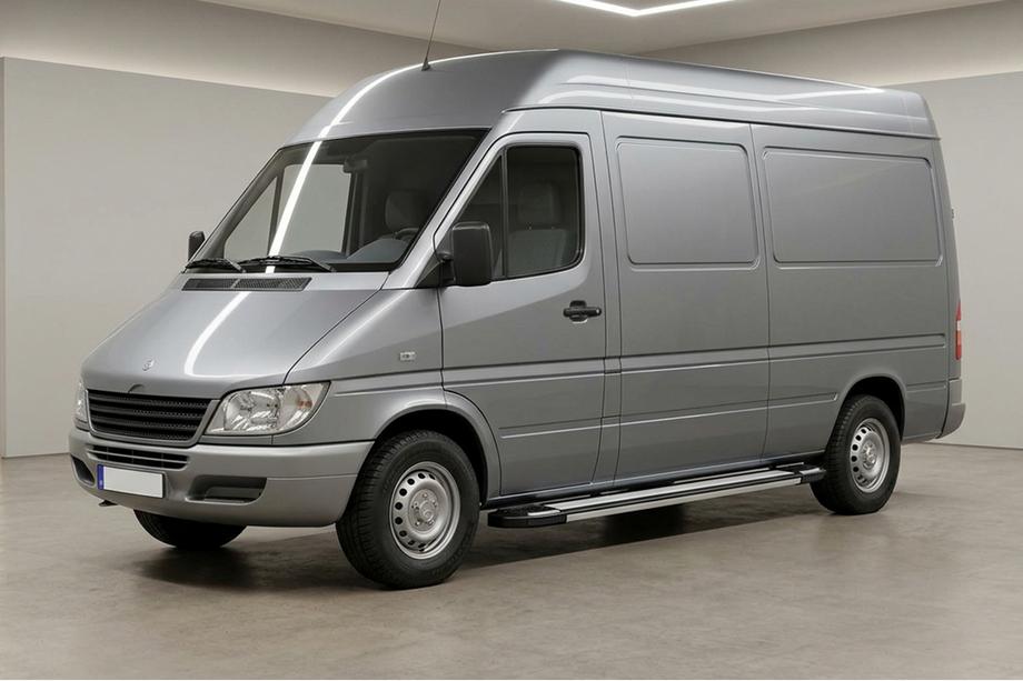 Mercedes Sprinter W901/902/903/904/905 1995–2006 Rainbow zijtreden (set 2 st., aluminium) Image
