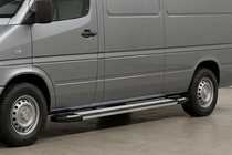 Volkswagen LT 1995–2006 Zijtreden Rainbow (2 st., aluminium) foto 1