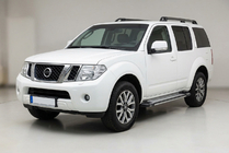 Nissan Pathfinder R51 2005–2014 Rainbow zijtreden (set 2 st., aluminium) foto 1