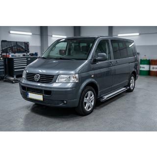 Zijtreden Rainbow (2 st., aluminium) Volkswagen T5 Multivan 2003–2010 foto 1