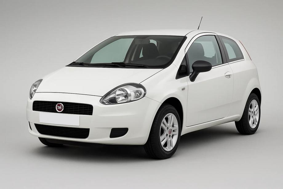 Fiat Punto Grande/EVO 2006–2018 RVS raamomlijsting buitenzijde (Coupé, 2 stuks) Image