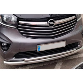 Voorbeschermbeugel ST014 (RVS) Fiat Talento 2016– foto 4