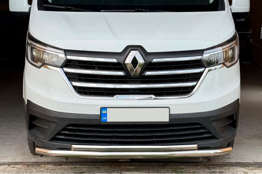 Fiat Talento 2016– Voorbeschermbeugel ST014 (RVS) Ø60/60 mm Image