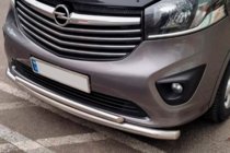 Renault Trafic 2015– Voorbeschermbeugel ST014 (RVS) Ø60/42 mm foto 3