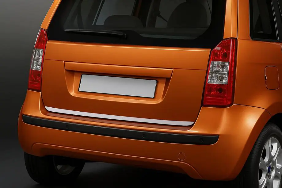 Fiat Idea 2003–2016 RVS kofferbakrand Foto 1