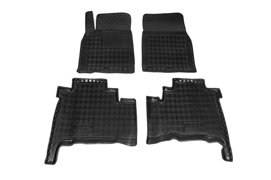 Toyota Land Cruiser 200 2007–2021 Rubberen automatten met opstaande rand 2012-2021 (Autogumm) Image