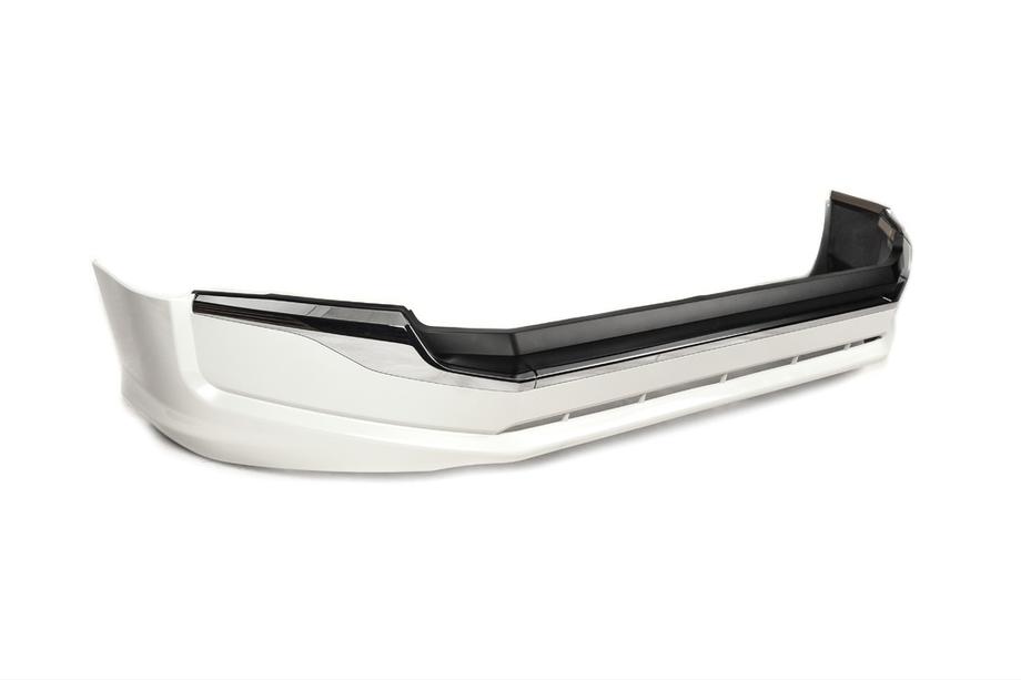 Toyota Land Cruiser Prado 150 2009–2023 Executive voor- en achterbumperlippen (2017-) Witte kleur Foto 4