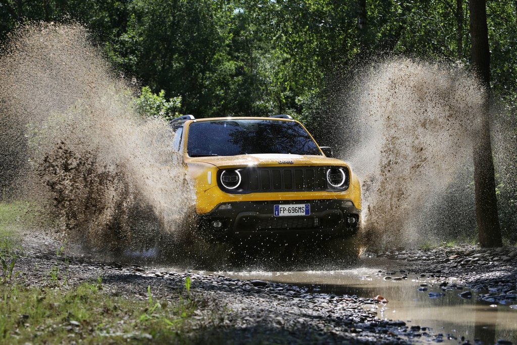 Vernieuwde Jeep Renegade-crossover