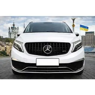 Voorgrille GT Panamericana zwart (2014-2019 voor V-class) Mercedes Vito/V-klasse W447 2014– foto 1