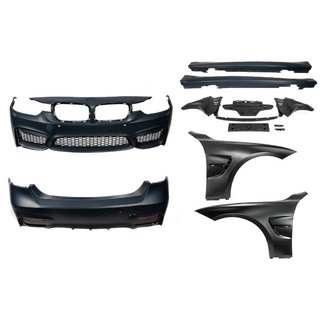 Bodykit-set met spatborden (F80 M3) foto 2