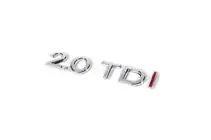 Volkswagen Passat B6 2006–2012 2.0 TDI embleem (met rode I) foto 3